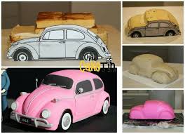 Pink Beetle Car Cake Kuchen In Autoform Torten Kurs Torten