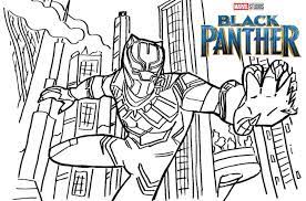 Black panther coloring pages are a good way for kids to develop their habit of coloring and painting, introduce them new colors, improve the creativity and motor skills. 20 Free Printable Black Panther Coloring Pages Everfreecoloring Com