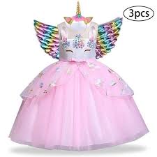 Cinderella Birthday Dress For 3 Year Old Girls Dress 3pcs Kids Dresses For Girls Unicorn Party Dress Toddler Christmas Costume Child Princess In 2020 Toddler Party Dress Girls Party Dress Girl Princess Dress