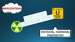 This interactive animation describes about the physical and chemical properties of metal, reaction of metal with dioxygen. Sing Me An Element Uranium Group 5 Chm3303 Youtube