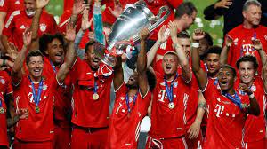 Pagesbusinessessports & recreationsports leagueuefa champions leaguevideossee 2020 winners bayern lift #ucl trophy! Bayern Munich Lift Champions League Trophy The Indian Wire