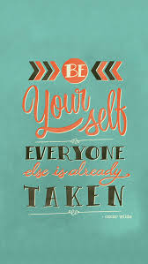 2yr · nicklordzero · r/gorillaz. Be Yourself Cuz Everyone Else Is Already Taken Oscar Wilde Vintage Funny Poster Mobile9 Motivation Mooie Woorden Teksten Woorden