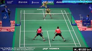 F md lee yang wang chi lin chinese taipei vs goh v shem tan wee kiong malaysia. F Md Lee Yang Wang Chi Lin Chinese Taipei Vs Goh V Shem Tan Wee Kiong Malaysia Youtube
