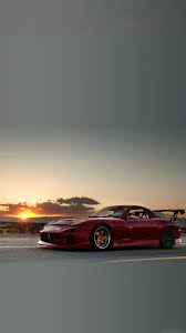 Mazda Rx7 Sunset Iphone 7 Wallpaper Jdm Wallpaper Mazda Rx7 Car Wallpapers