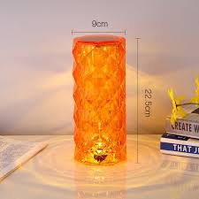 Crystal Rose Lamp