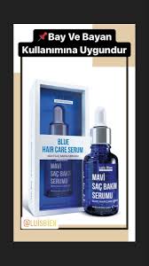 Parlak Ve Canli Saclar Serum Mavi Sac Sac