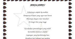 Puisi ini bercerita tentang sekolah dan semuanya tentang sepenggal cinta persahabatan jati diri dan masa muda. Puisi Sekolahku Hijau