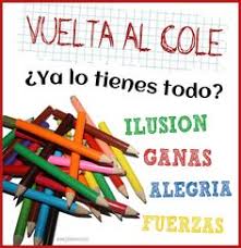 Resultado de imagen de feliz vuelta al cole