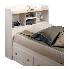 South Shore 39 Summertime Collection Twin Bookcase Headboard Pure Wh Staples Ca