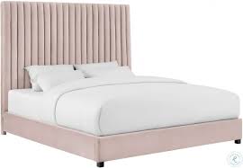 Improve patient care with comforting linkan motor hospital bed available at alibaba.com at unrivaled discounts. Arabelle Blush Velvet Queen Upholstered Platform Bed From Tov Homegallerystore Com B6177