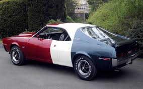 In the early 1970s, amc decided to do something radical: 1970 Amc Javelin Sst Trans Am Red White And Blue
