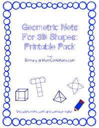 3d Shape Nets Printable Pack