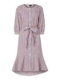 Viel spaß beim stöbern in unserem j. J Crew Vokuhila Blusenkleid Mit Streifenmuster In Rot Online Kaufen 4034681 P C Online Shop
