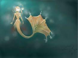 hOLY Shiz is that A FAERIE — I really love mermaids and thought an angler  fish...