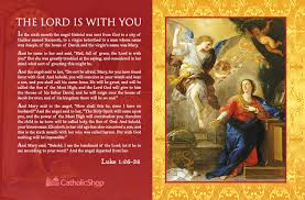 Catholic shopping.com has a beautiful collection of catholic jewelry to fit any budget. Christmas And Advent Card The Annunciation