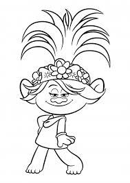 Trolls coloring pages trolls coloring pages are printable images related to one of the best musical comedy animated film for children of recent years. Elegant Poppy Coloring Pages Trolls World Tour Coloring Pages Colorings Cc