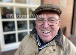 39687551-Ann Lupton wrapped up warm for a Spring stroll. Picture by FRANK  REID