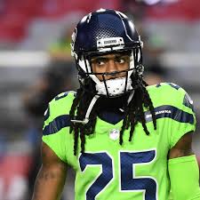 Richard kevin sherman is an american football player, who plays as cornerback for the 'san francisco 49ers' of the nfl (national football league). Richard Sherman Seahawks Cb Will Talk Future With Management Sports Illustrated