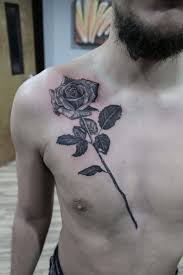 The best selection of royalty free rose tattoo stem vector art, graphics and stock illustrations. Rose On Chest Electric Fresco Tattoos