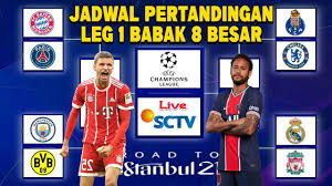Jadwal 16 besar liga champions leg ii live sctv ~ round of 16 champions league 2020jadwal 16 besar liga champions 2019/2020jadwal liga champions. Jadwal Liga Champions 2021 Live Sctv Babak 8 Besar Quarter Finals Bayern Munchen Vs Psg Noticias Sobre Camisetas Futbol El Espanol