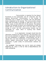 Introduction To Organizational Communication | PDF | Nonverbal ...