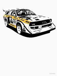 Audi Group B Replica Coloured By Holneub Audi Car Cartoon Car Artwork