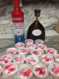 When i visited my grandmother in summer, i always looked forward to the comforting banana bread pudding she'd make. Red White And Blue Pudding Shots Pudding Shot Madness
