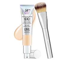It Cosmetics Light Full Coverage Spf 50 Cc Cream With Plush Brush 9094791 Hsn