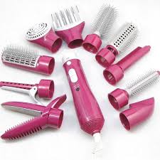 10 In 1 Electric Hair Dryer Hair Styling Professional Blow Hairdryer Styler Hair Dryer Comb Hair Tool Set Electric Hair Dryer