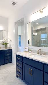 In the trend of white being out, people haven't been opposed to color lately, she adds. 63 Best Grey Bathroom Cabinets Ideas In 2021 Grey Bathrooms Grey Bathroom Cabinets Bathrooms Remodel