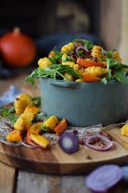 Kurbis Gnocchi Salat Pumpkin Gnocchi Salad Gnocchi Salat Gnocci Salat Kurbis Gnocchi