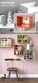 This blogger made this wine rack based off of a version by crate & barrel. Diy Crafts Ideas Decorated Wine Crates Diypick Com Your Daily Source Of Diy Ideas Craft Projects And Life Hacks