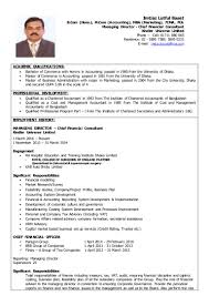 Learn about the responsibilities and business goals of a chief financial officer. Revised Cv Updated