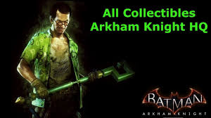 The riddler has scattered hundreds of riddler trophies and challenges all over gotham in the form of his well known riddler trophies, as well as riddles,. Video Batman Arkham Knight All Collectibles Arkham Knight Hq Hd 60fps Steam Community