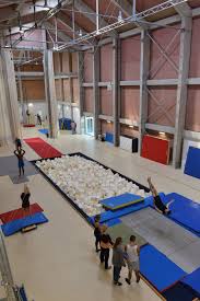 National Circus Arts Centre By Caractere Special And Np2f Architectes Circus School Architecture Concrete Staircase