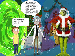 ''anatomy park'' is the third episode of the first season of rick and morty. Rick And Morty Christmas Rickandmorty