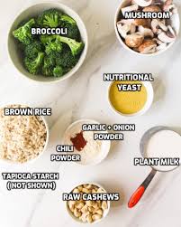 Thanks so much for this recipe it was so good. Healthy Vegan Broccoli Mushroom Rice Casserole My Plantiful Cooking