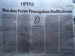 Maybe you would like to learn more about one of these? Ibu Dan Peran Pencegahan Radikalisme Opini Jawa Pos 18 Mei 2018 Wiwin Hendriani