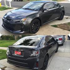 Sarah Clover On Instagram Windows Tinted And Logos Rims Dipped My Baby Is A Dime Scion Newcar Scion Tc New Cars Dream Cars