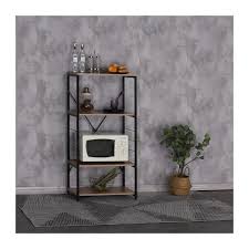 · save with target circle™ · free returns Etagere De Rangement 4 Niveaux Metal Style Industriel Casame 40 Cm Noir Cdiscount Maison