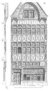 Maison Xve Siecle Rouen Architektur Architecture Photography Buildings Architecture Blueprints French Architecture