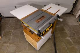 Mobile Table Saw Stand For My Dewalt Dw745 In 2020 Table Saw Stand Mobile Table Table Saw