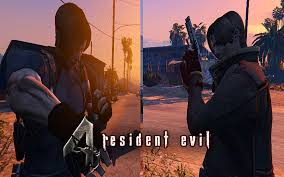 There are two sets of unlockable costumes. Resident Evil 4 Leon S Kennedy Hd Gta5 Mods Com