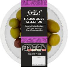 Compare And Buy Online Tesco Tesco Finest Italian Olive Selection 160g From Tesco Using Mysupermarket Groceries To Find The Best Italian Olives Olive Fruity