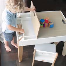 Pkolino Modern Toddler Table And Chairs White Pkfftcmdwh Modern Kids Table Modern Toddler Table Modern Kids Furniture