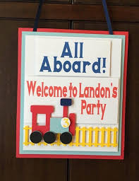 Train Banner Train Birthday Banner All Aboard Choo Choo I M Two Train Birthday Trains Birthday Party Birthday Banner