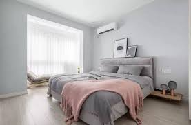 Gri Ev Boyasi Ile Tasarlanmis Gri Duvar Boyasi Ornekleri Dekordiyon 2020 Ev Icin Yatak Odasi Duvar Renkleri Yatak Odasi Ic Mekan