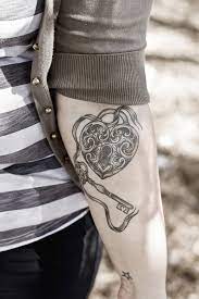 These elements can be uncommon to you or can be popular like love, heart, a crown, a lotus, an infinity sign, some flowers, or even angel wings is a famous alternative. 61 Impressive Lock And Key Tattoos