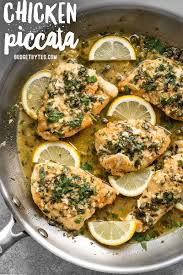 Homemade Chicken Piccata Recipe Budget Bytes Recipe Chicken Piccata Recipe Chicken Piccata Chicken Recipes