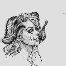 Pin By Maria On Tatu Dark Art Drawings Art Creepy Drawings